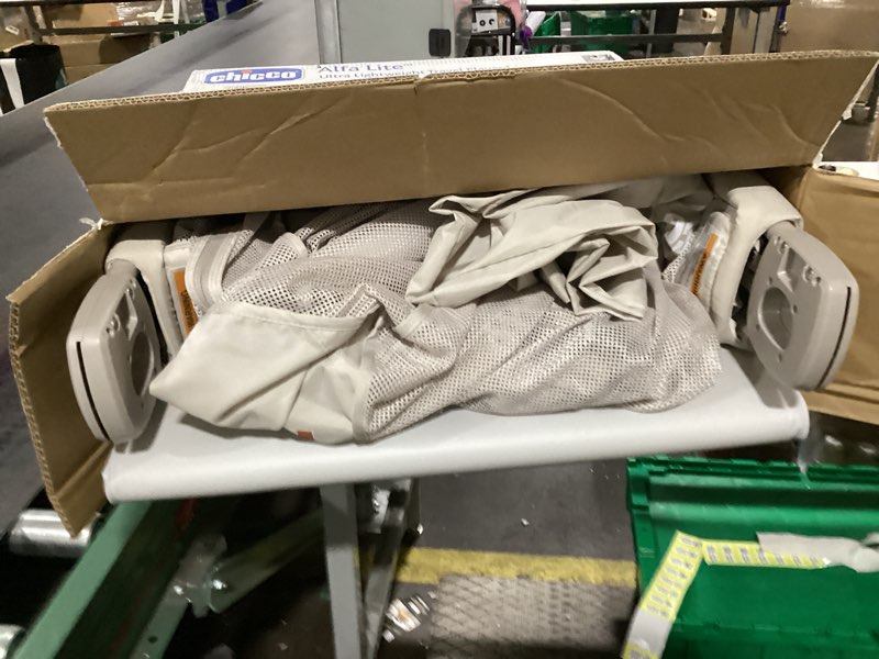 Condition photo showing Good Condition for Chicco Alfa Lite Lightweight Travel Playard - Dove