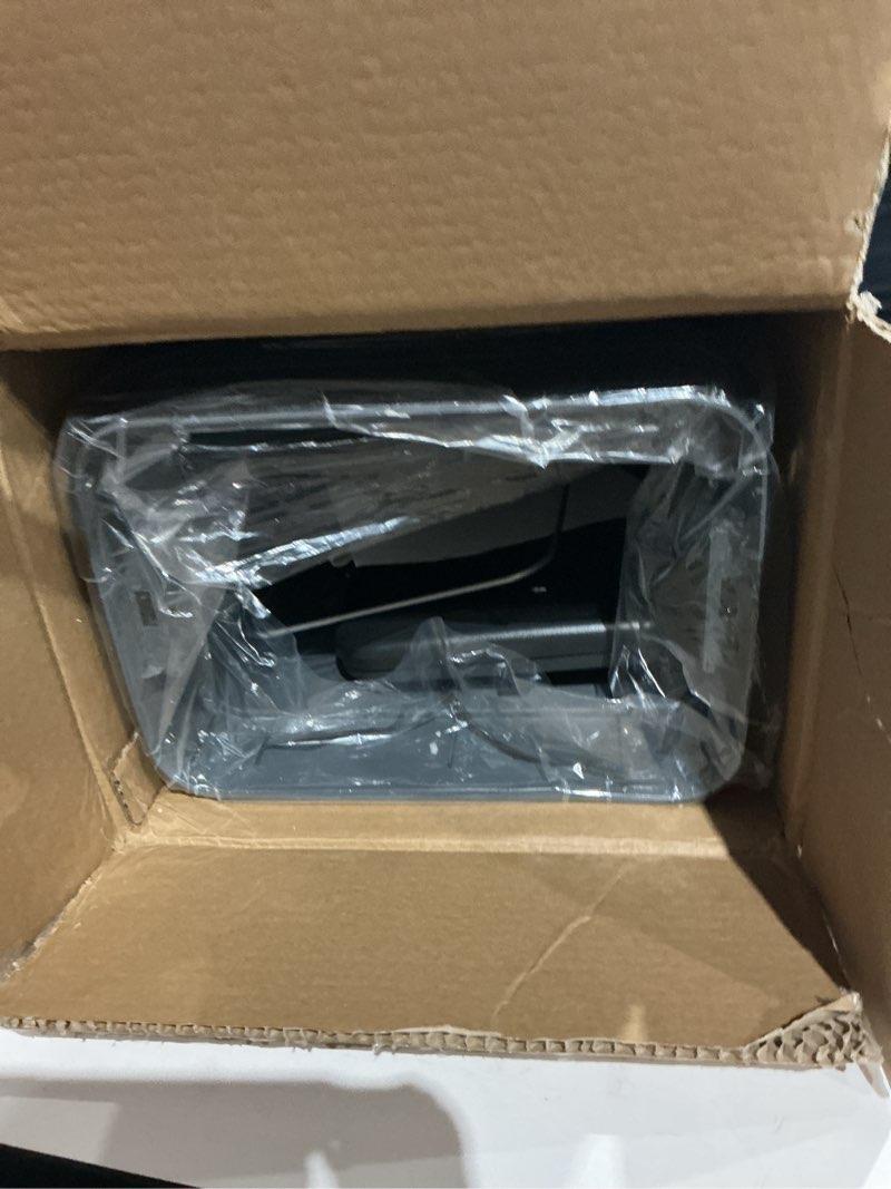 Condition photo showing New/Like New for kitchen trash can with lid, adjustable height 20l/5.3gal rolling garbage can on wheels, slim trash bin indoor for bathroom, bedroom, living room & office - black 20l black