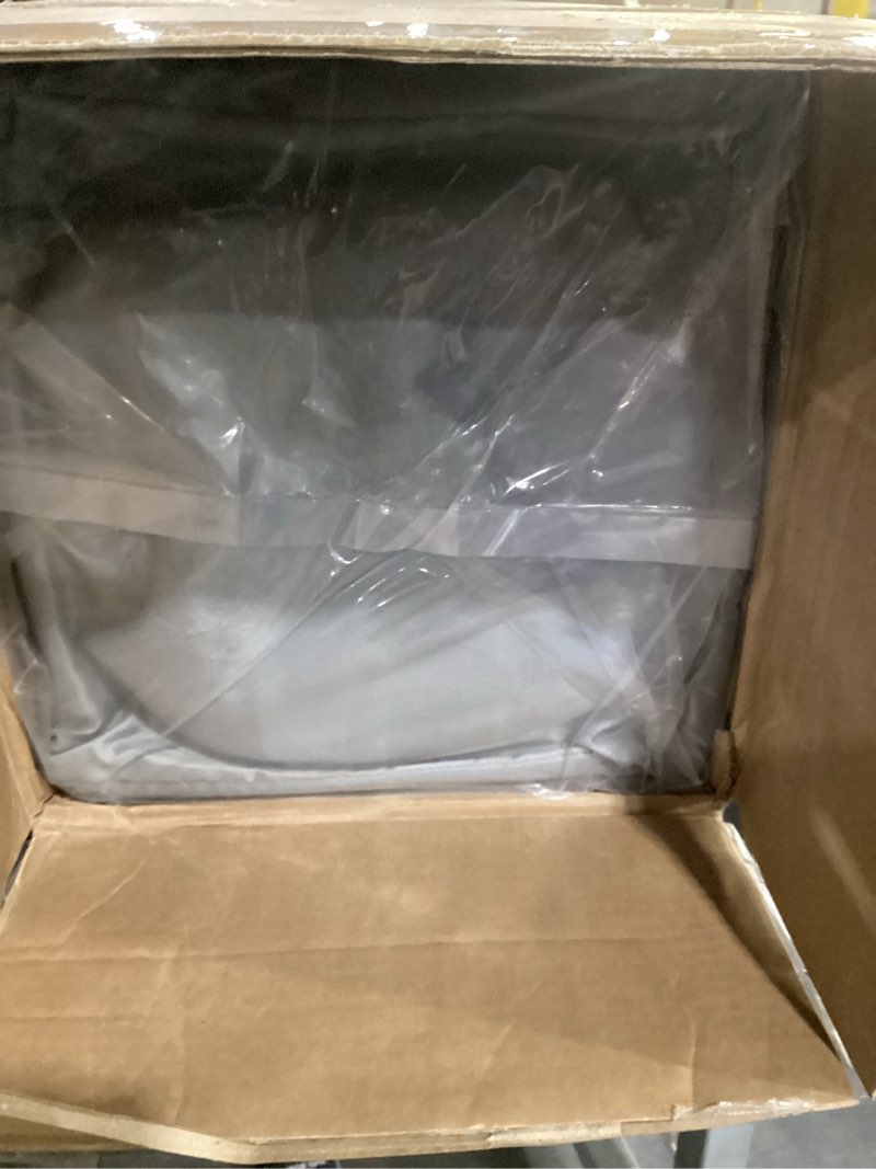 Condition photo showing Good Condition for 4 in 1 baby bassinet, one-push setup pack and play, bedside crib sleeper with 3 height adjustable?diaper changer, come with comfy mattress, rotating toy bar, from infants to toddlers (grey)