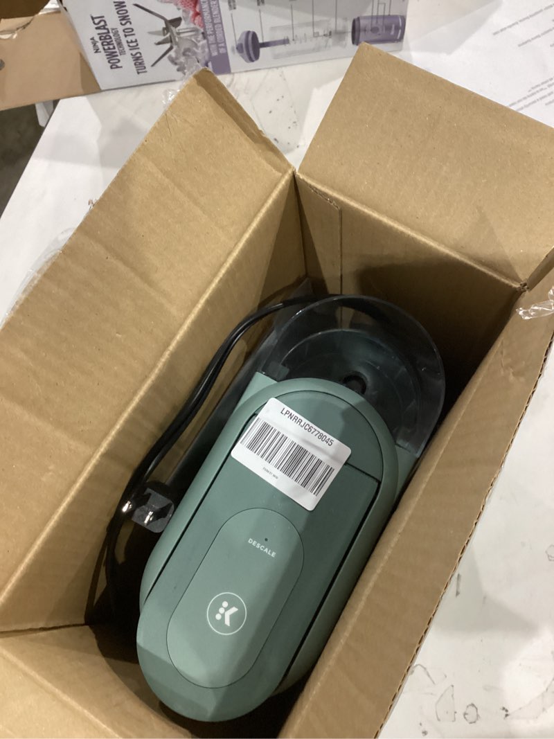 Condition photo showing Good Condition for Keurig K-Mini Mate Single Serve Coffee Maker – Ultra-Compact 4” Width, Travel Mug Friendly, Ideal Holiday Gift for Small Spaces, Glamping Green Small Glamping Green