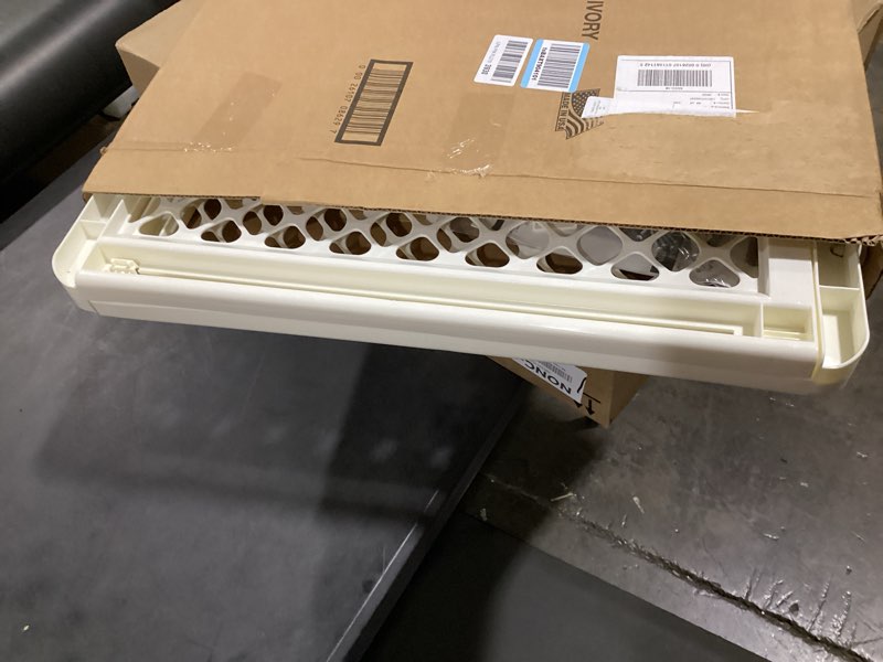 Condition photo showing Good Condition for toddleroo by north states - supergate ergo baby gate: plastic baby gate for stairs & doorways - adjustable indoor safety gate - made in usa - 26 to 42 inches wide - 26 inches tall - ivory