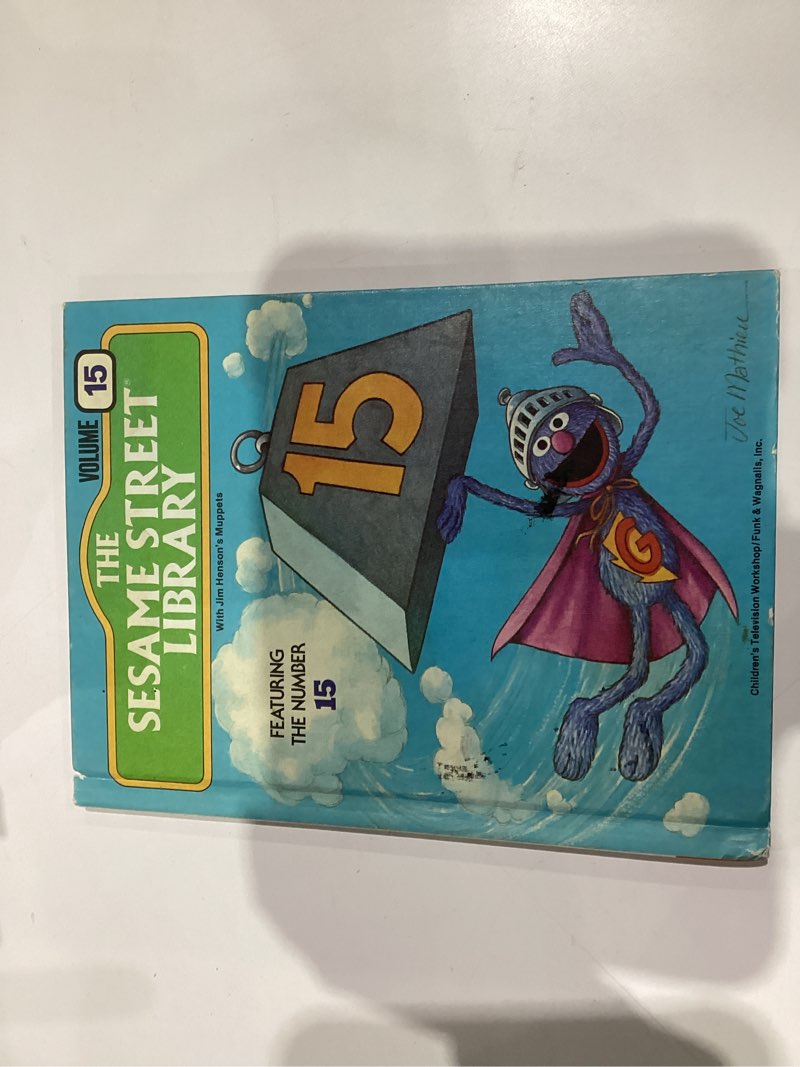 The Sesame Street Library, book. Volume 15 