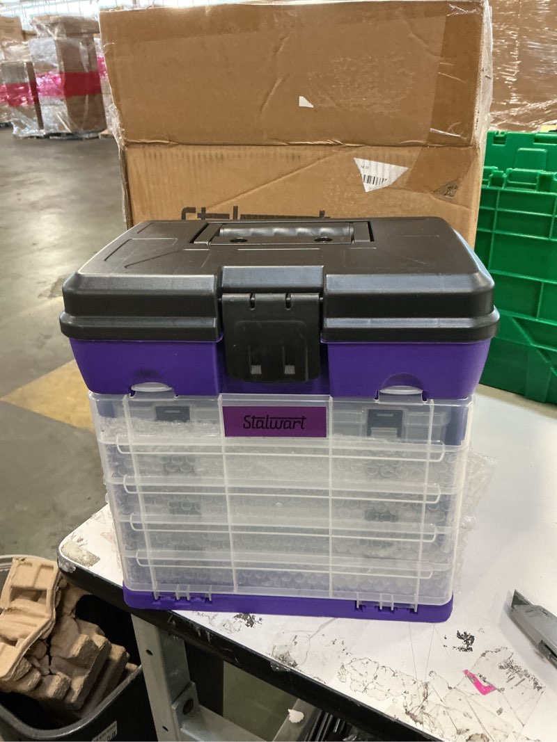 Condition photo showing Good Condition for Stalwart organizer purple and black