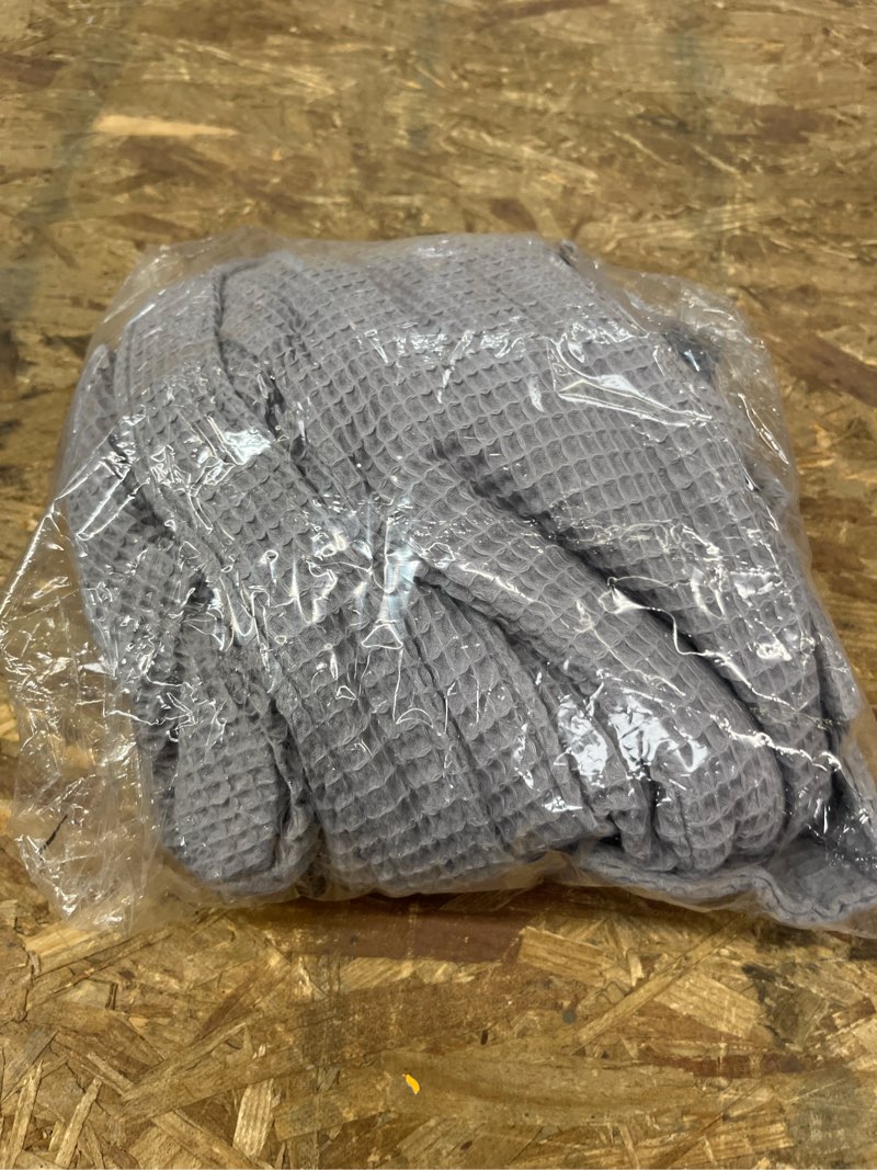 Condition photo showing Good Condition for organic turkish waffle robe long length, m, grey