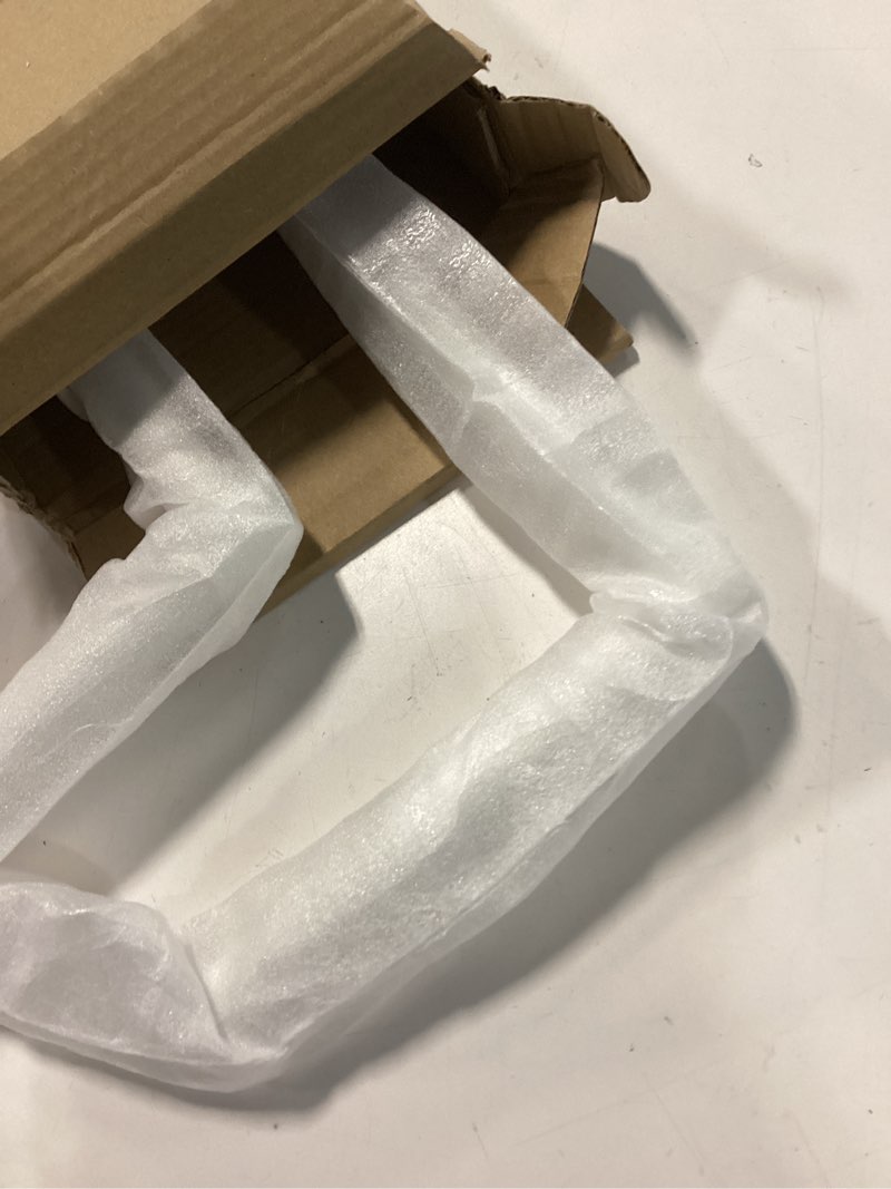 Condition photo showing Good Condition for Towel Rack with Shelf and 3 Hooks, Bethom Towel Holders for Bathroom Wall Mounted, Metal White Towel Racks can Hold 3 Large Bath Sheets Blanket White Round Tube