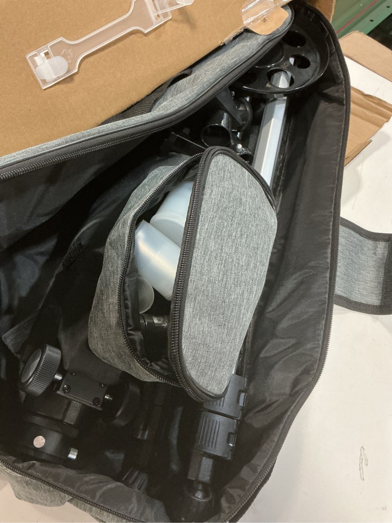 Condition photo showing Good Condition for Dianfan 80mm 600mm Refractor Telescope for Adults and Beginners, AZ Mount, Tripod, Phone Adapter, Bag