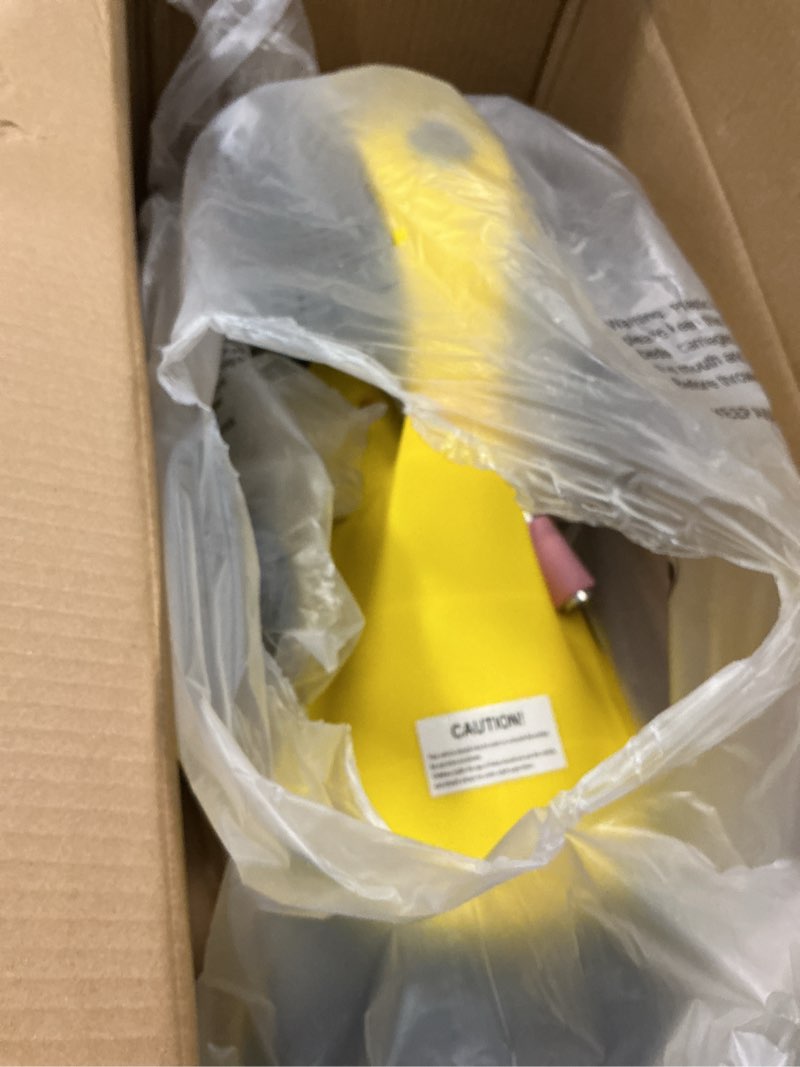 Condition photo showing Good Condition for Wiggle Car - Ride on Toy for Ages 3 and Up - Toddler Ride on Toys with no Batteries, Gears or Pedals Just Twist, Wiggle, and Go by Lil’ Rider (Yellow)