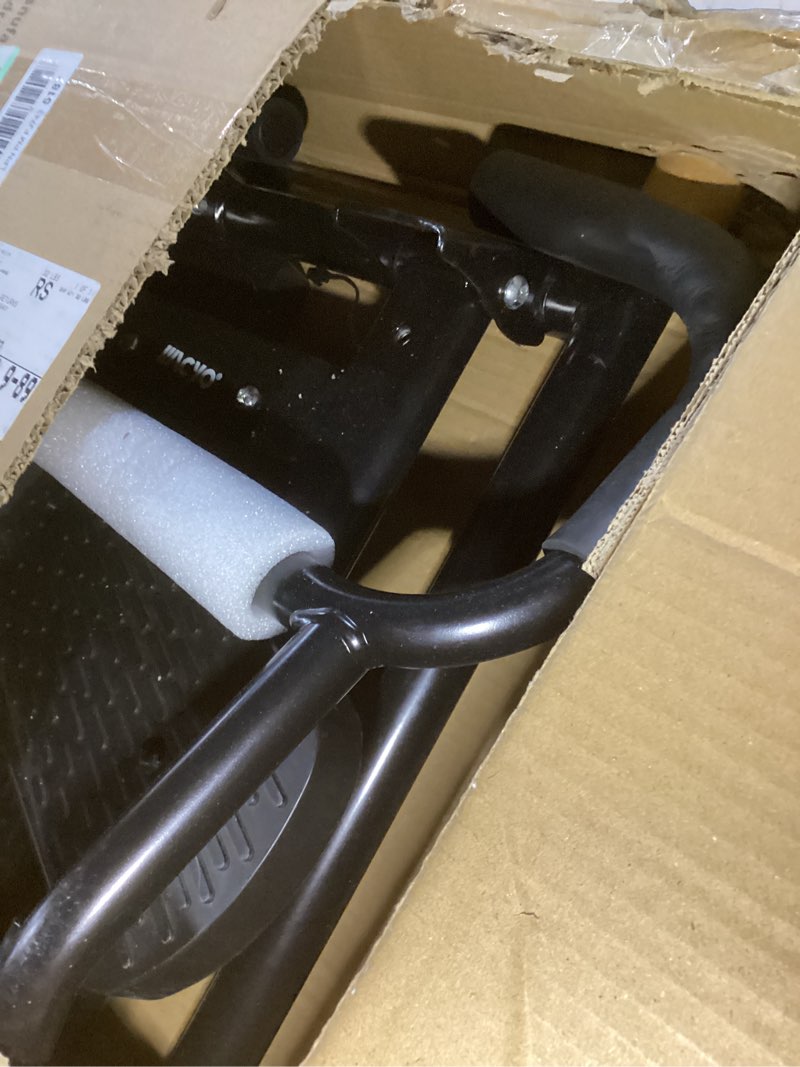 Condition photo showing Good Condition for Stair Stepper with Adjustable Resistance - Stair Climber for Home Gym, Folding Cardio Machine with Extended Step Range, Adjustable Handlebar & Pedals, Tablet Holder by MACYO Black