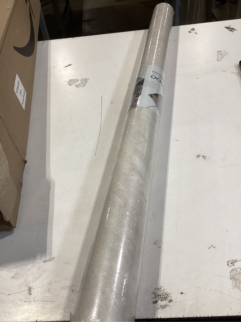 Condition photo showing Good Condition for VaryPaper Off White Wood Contact Paper White Wood Wallpaper Peel and Stick Wood Vinyl Wrap Waterproof Self Adhesive Removable Wood Grain Contact Paper for Cabinets Countertops Walls Desk 15.7''x78.7'' 15.7" x 78.7"