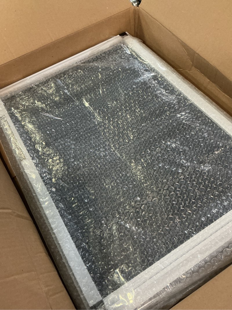 Condition photo showing Good Condition for expandable window screen, 2 pack adjustable window screen (15" h x 21" - 40" w) - medium replacement window screens with frame, durable replacement screen for window 2 packs?15" h x 21" - 40" w?