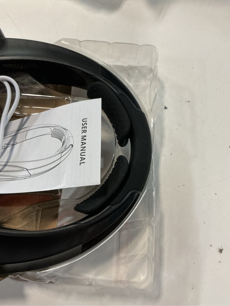 Condition photo showing Good Condition for ai neck fan, 6 speeds adjustable portable personal fan rechargeable, faster cooling wearable fan, ultra quiet for home, office, travel, outdoor black