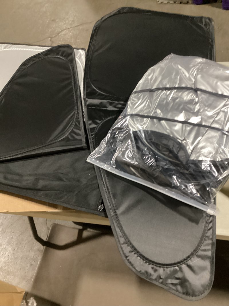 T TGBROS Blocks UV Rays Keeps Your Vehicle Cool Foldable 7PCS