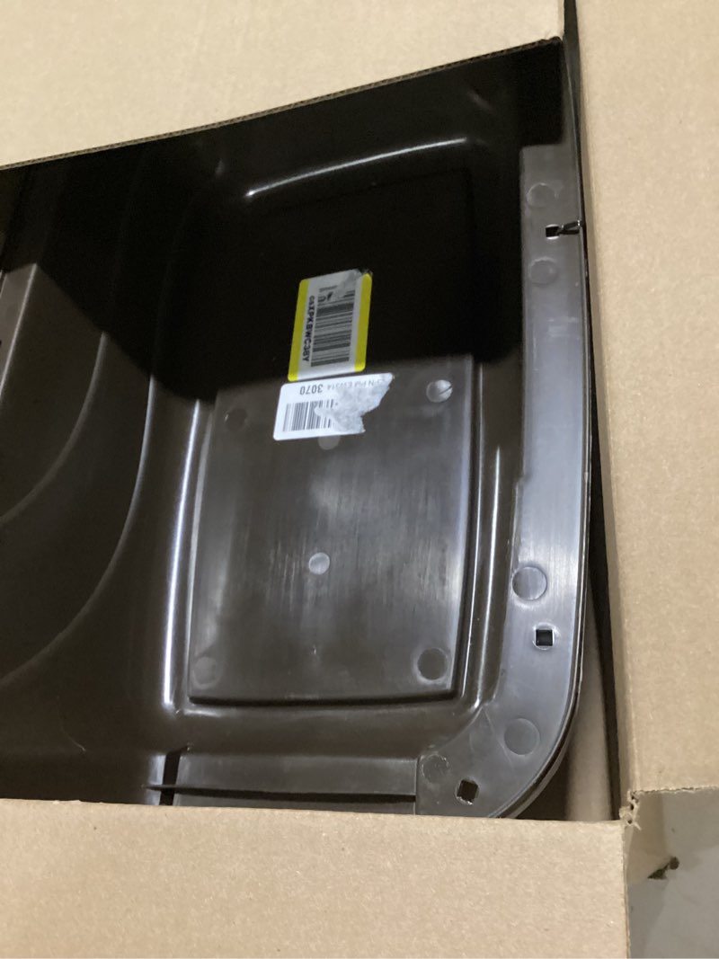 Condition photo showing As Is for Petmate Dog Crates for Small Dogs & Cat Carriers, Two-Door Plastic Pet Kennel, Top & Front Loading, Made in USA, 19", White Two-door 19.0"L x 13.0"W x 10.0"H WHITE