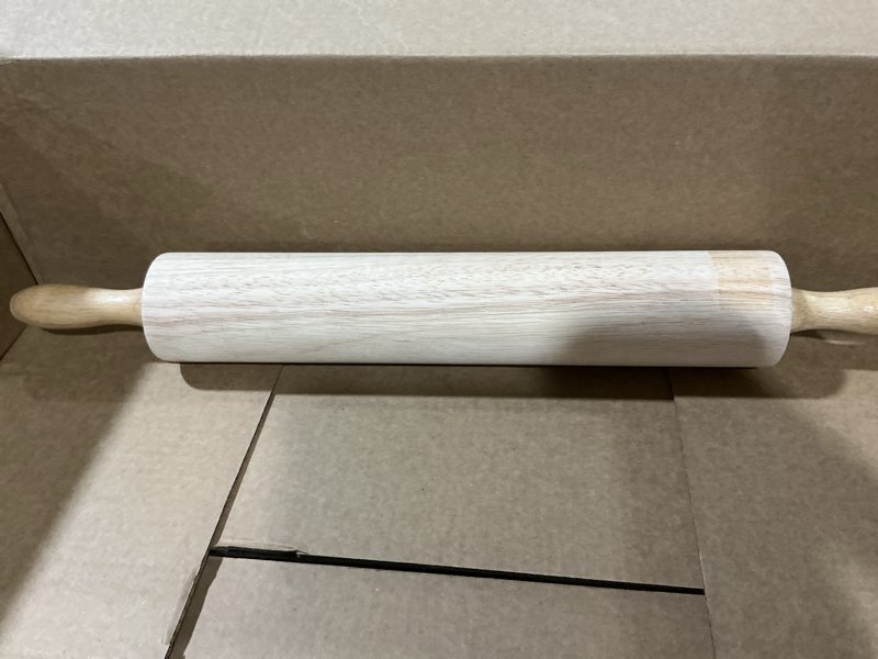 Condition photo showing Good Condition for Winco Winware 18-Inch Wood Rolling Pins 18 Inch Wood