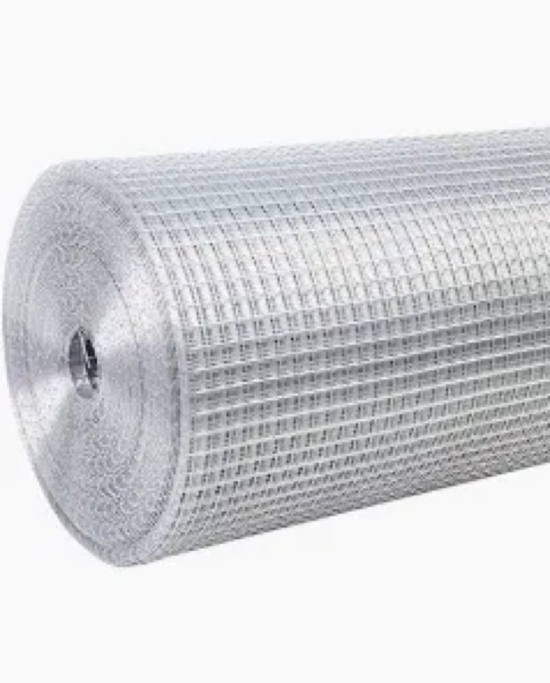 48in x 100ft Hardware Cloth Hot-Dip Galvanized Welded Wire Mesh - Heavy Duty 23 Gauge Chicken Wire F