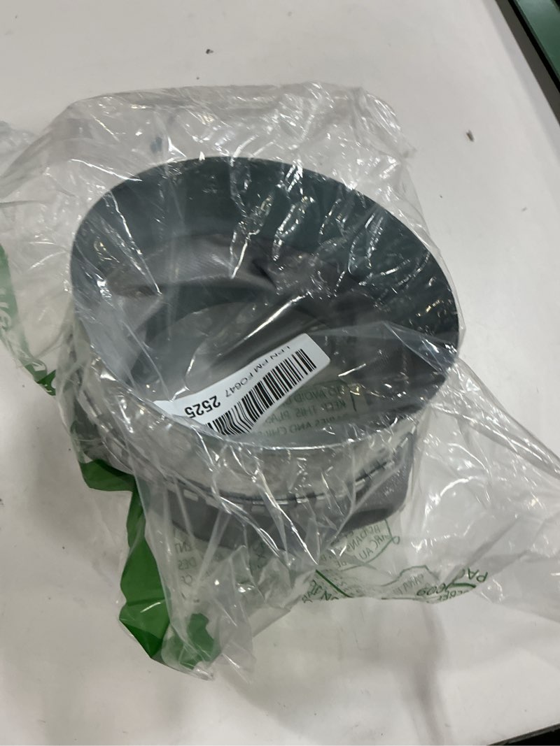 Condition photo showing As Is for Repa Market 6" Inch Flexible Vibration And Noise Reducing Coupler - Female Fit Duct Connector – Galvanized Steel Coupling for Joining Two Male Duct Fittings – HVAC Ventilation Inline Joint