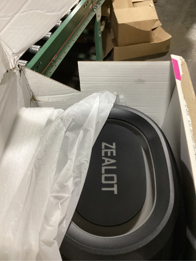 Condition photo showing Good Condition for zealot bluetooth speakers, 80w speakers bluetooth wireless with dual paring, bluetooth speaker with 14,400mah big battery,50h playtime,stereo,party, beach portable speaker (ze21 black)