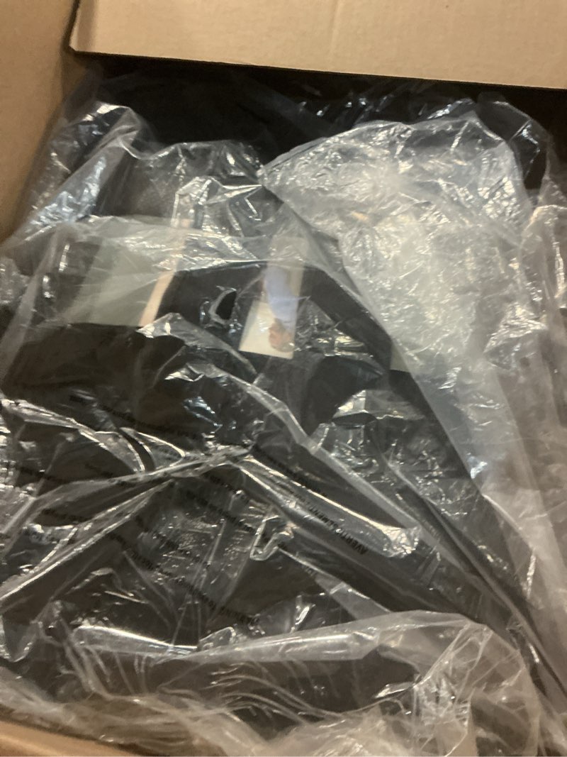 Condition photo showing New/Like New for PICNIC TIME Ventura Portable Reclining Stadium Seat with Back Support, Folding Bleacher Chairs with Back and Cushion, Thick Padded Stadium Seat, Armrest, and Six Backrest Positions, (Black, Standard) Black Standard