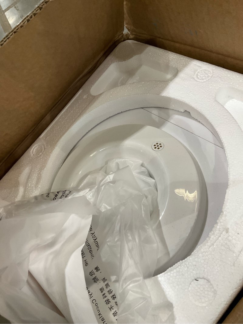 Condition photo showing As Is for primo primo hot and cold water dispenser - white