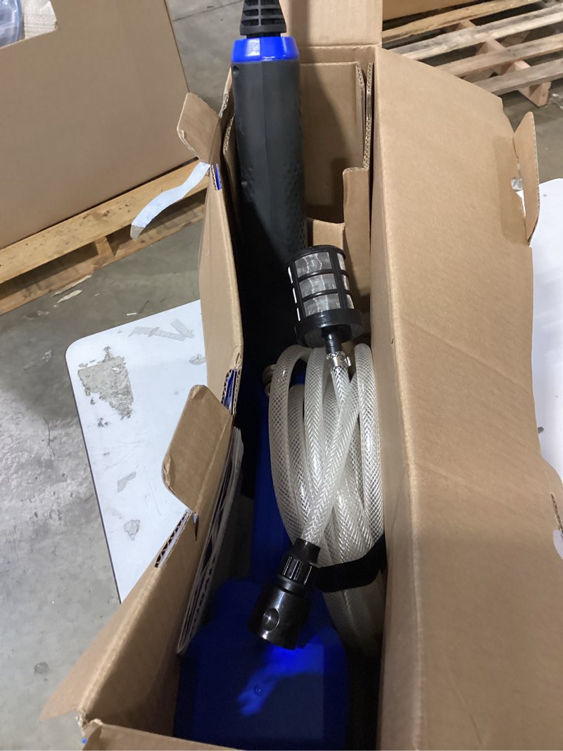 kobalt 700-psi 0.8-gpm cold water battery outdoor power cleaner with 1 spray tips