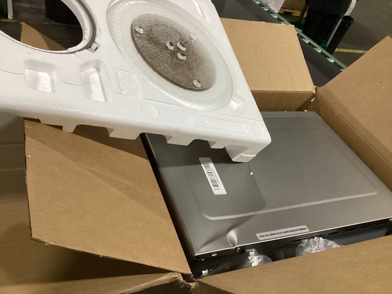 Condition photo showing Good Condition for Breville BMO650SIL Compact Wave Soft Close Countertop Microwave Oven, Silver