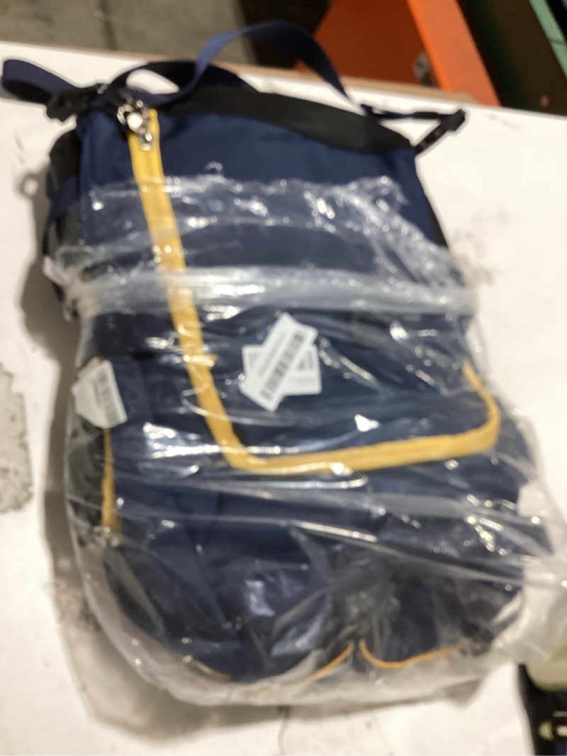 Condition photo showing Good Condition for 55l-70l expandable ski boot bag – waterproof, durable with helmet compartment – ideal for ski & snowboard gear – men & women navy blue