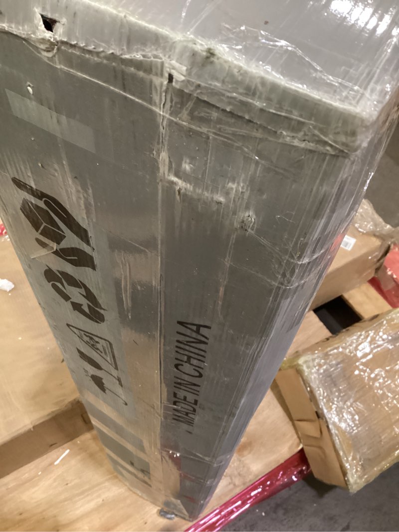 Condition photo showing As Is for theark king box spring 5 inch, 3000lbs heavy duty box spring king size metal mattress foundation, easy assembly, noise free 5 inch high king