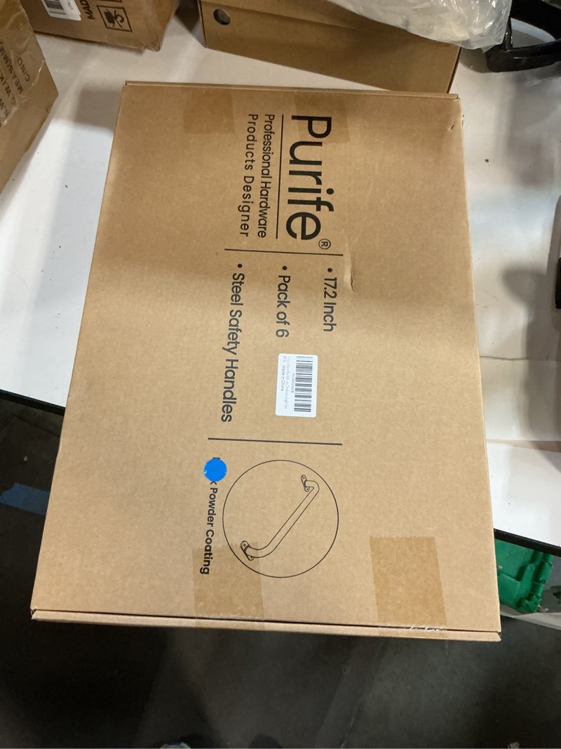 Condition photo showing New/Like New for 17 Inch 6 Pieces Blue Metal Safety Handles for Outdoor Playground - Playset Accessories Handles, Swing Sets Attachment Grab Bars, Kids Hand Grips Monkey Bar for Indoor Play Structure