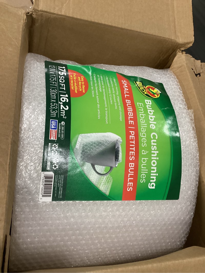 Condition photo showing New/Like New for Duck 12 in. W X 175 ft. L Bubble Wrap 1 pk