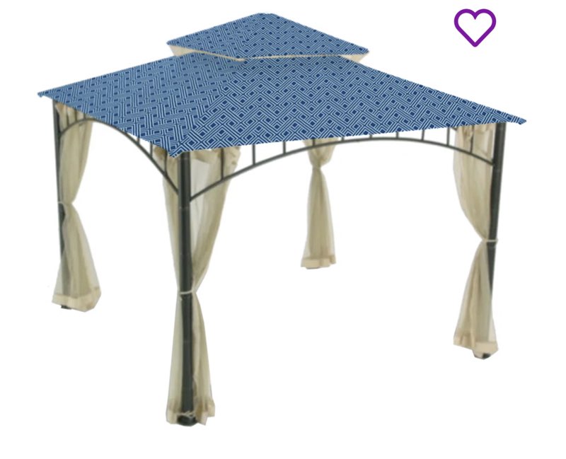 Madaga Gazebo Replacement Canopy Top ONLY