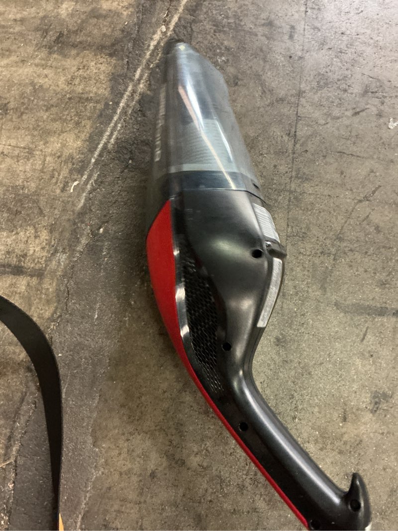 Condition photo showing As Is for dirt devil quick flip 8v cordless lightweight handheld vacuum - bd30010