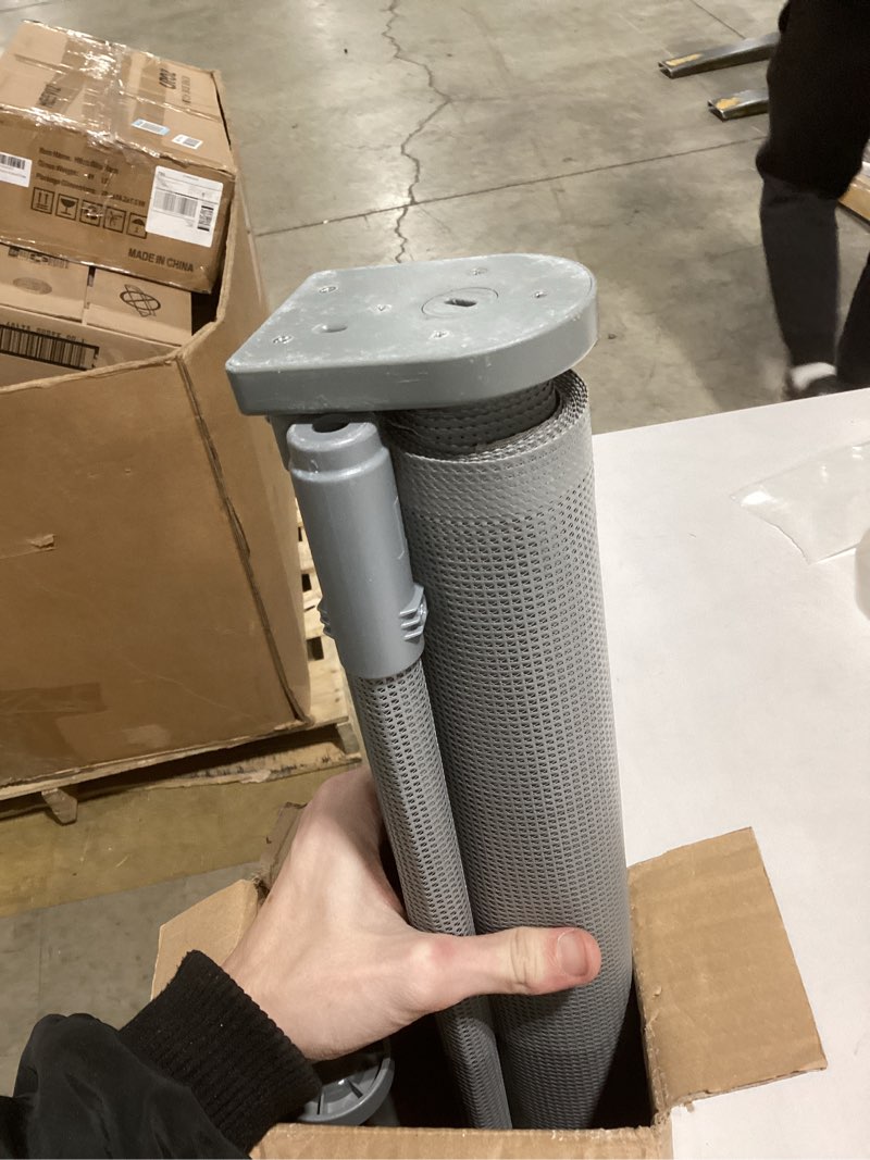 Upgrade Retractable Baby Gates Extra Wide (120" W x 42" H), 120 inch Reinforced Retractable Dog Gate