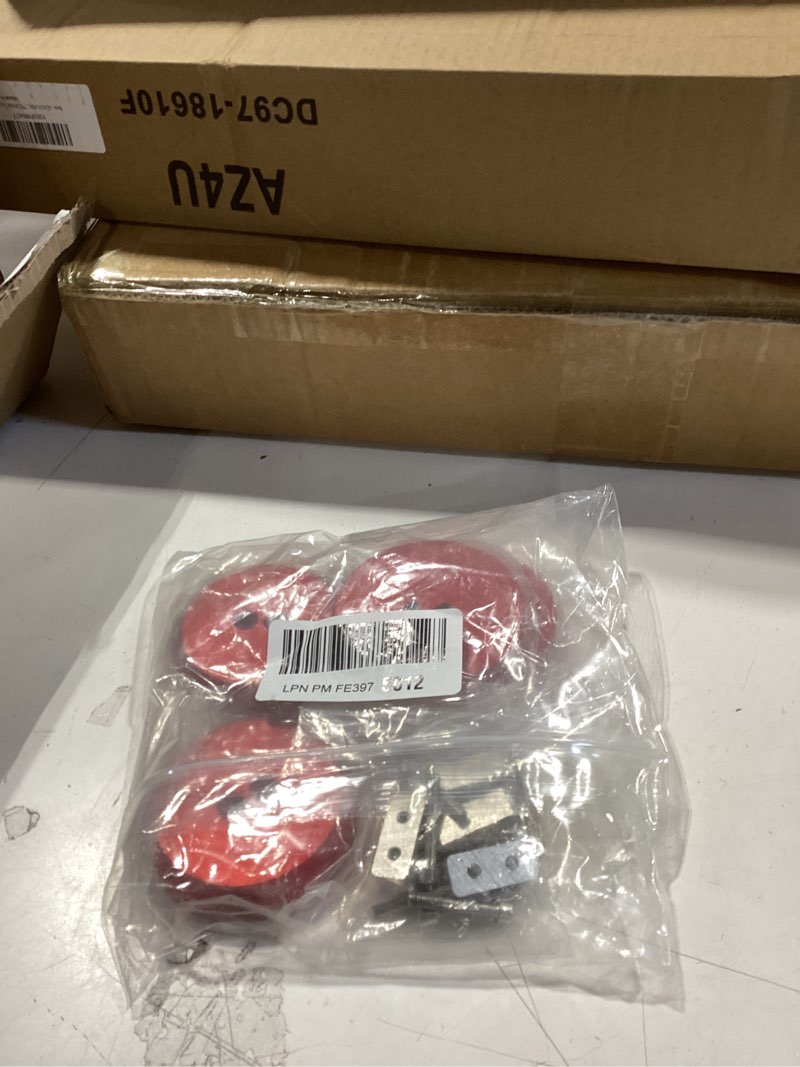 Condition photo showing Good Condition for Samman Corvette Jack Pucks Billet Aluminum Jacking Puck Jack Pad Adapter Floor Jack Pad Compatible with 1997-2023 Corvette C5 C6 C7 C8/ Porsche 944 964 993 996 997 911 Boxster Cayman -(4 Pack Red)