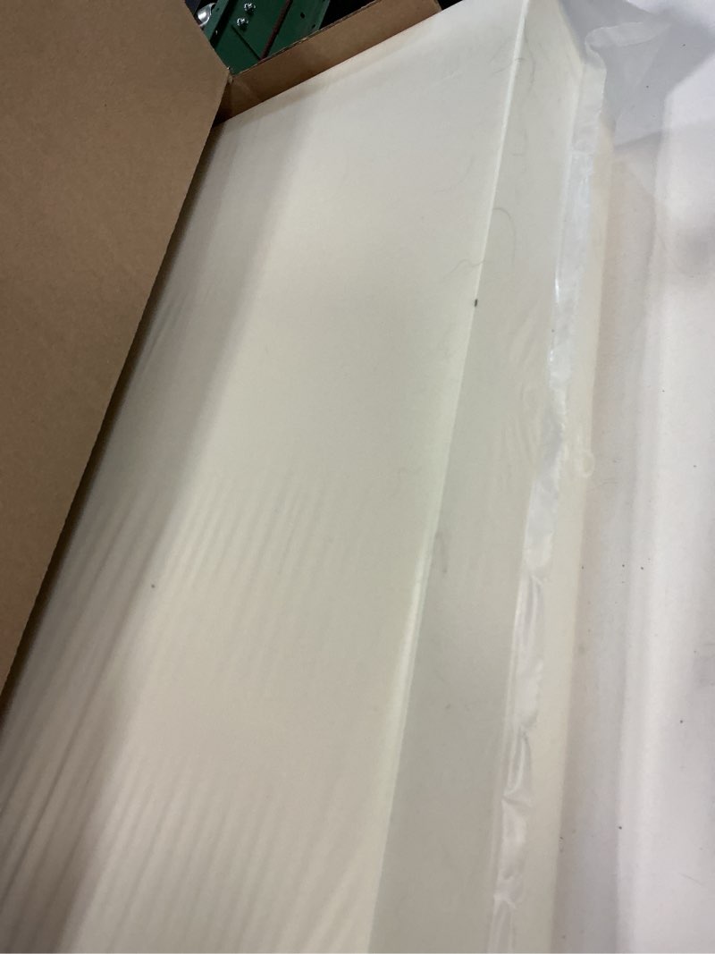 Condition photo showing As Is for Foamy Foam High Density 5 inch Thick, 24 inch Wide, 24 inch Long Upholstery Foam, Cushion Replacement 5" x 24" x 24" (1 Pack)