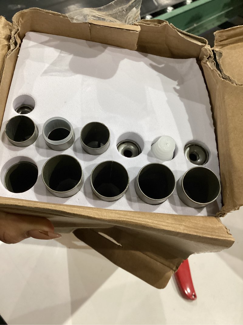 Condition photo showing As Is for Antique Silver Double Curtain Rods, USFOOK Blackout Wrap Around Curtain Rods for Windows 48 to 84 Inch, 6/8 Inch Room Darkening Curtain Rod 32 to 86 Inch 48-84" Antique Silver