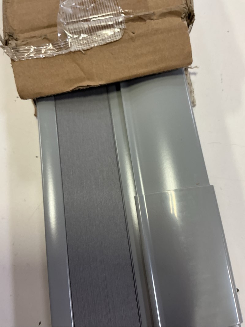 Condition photo showing Good Condition for Persilux Blackout Roller Blinds for Windows, Cordless Free-Stop Roller Shades with Valance, Thermal Insulated Fabric Window Blinds, UV Protection Shades for Home and Bedroom (Grey,35" W x 64" H) 35"W x 64"H Grey