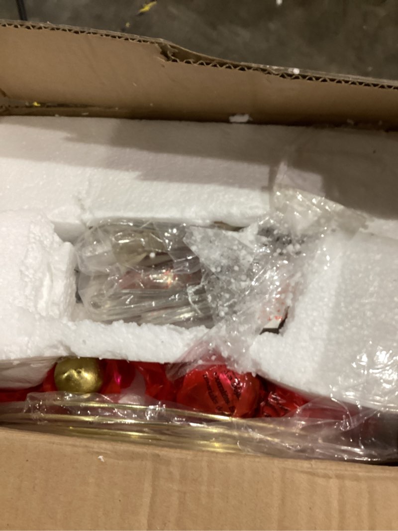 Condition photo showing Good Condition for QiMH Gold Table Lamps for Bedroom Set of 2 with Nightlight, Modern Bedside Lamp with 2 USB A+C Charging Port, Clear Nightstand Lamp for Living Room White Shade Home Light Decor(LED Bulbs Included) pack of 2 (brushed gold)
