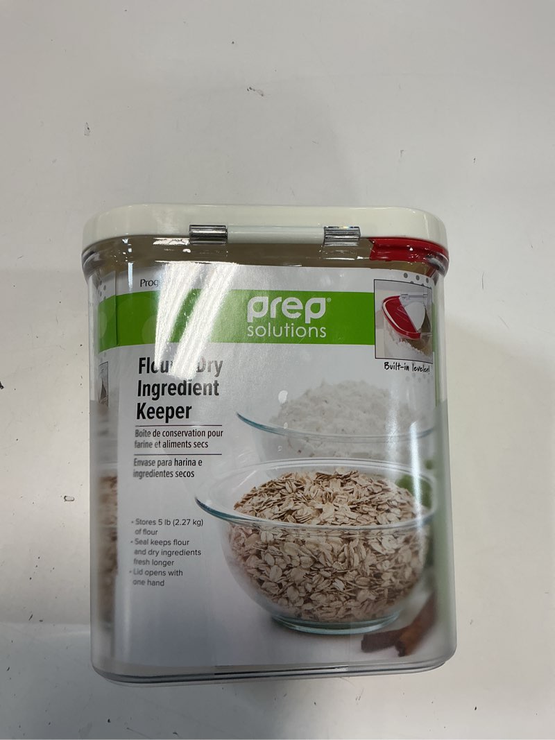Condition photo showing Good Condition for PrepSolutions Flour Keeper – Airtight Storage Container for Flour, Sugar & Dry Goods, 5 lb Capacity, BPA-Free, Easy Pour Design 3.8 qt Flour Keeper