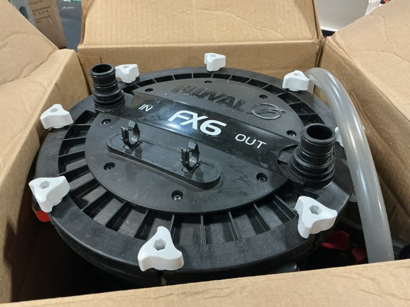 Condition photo showing As Is for Fluval FX6 High Performance Aquarium Filter, Canister Filter for Aquariums up to 400 Gal.