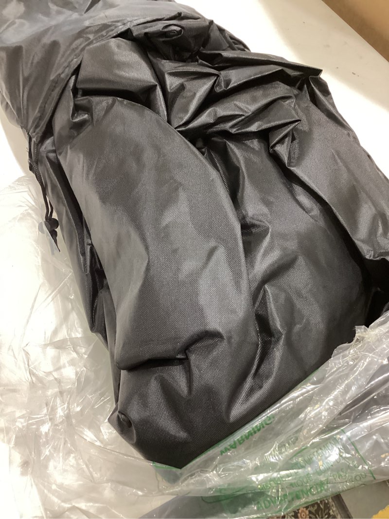 Condition photo showing Good Condition for patio furniture covers, heavy duty outdoor furniture cover waterproof, sectional sofa set covers table and chair set cover 108" l × 82" w × 28" h black 108"l×82"w×28"h