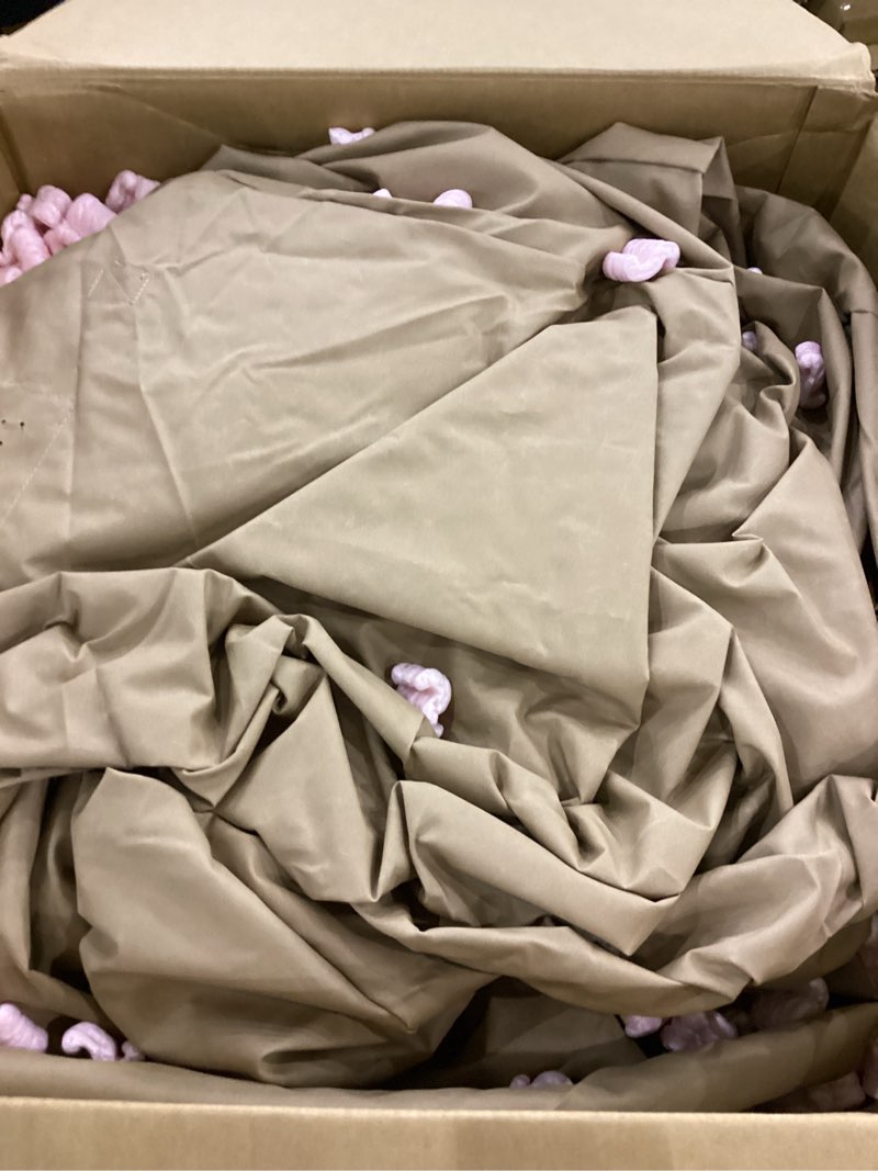 Condition photo showing Good Condition for Tempera Retangle Patio Furniture Cover, Outdoor Table Covers Waterproof, Heavy Duty Deck Furniture Covers for Winter, 108''L x 82''W x 27.8''H,Taupe Taupe 82''L x108''W x 27.8''H