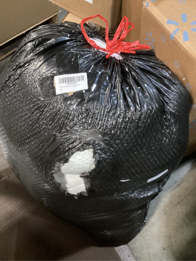 Condition photo showing As Is for Bamboo Mattress Topper Queen Size with Deep Pocket 1700 GSM Fill Cooling Shredded Memory Foam Mattress Pad Rayon Derived from Bamboo, Ideal for Side Sleepers, Back Pain, Hot Sleepers