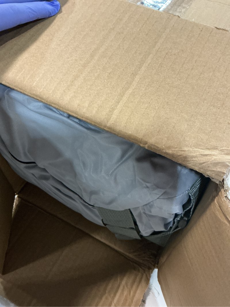 Condition photo showing Good Condition for 3 Inch Memory Foam Camping Mattress, Dual Layer Thick Sleeping Camp Pad for Car Tent Cot, Roll-Up Portable Glamping Floor Bed for Guests Sleepover Honey Orange Cot: 72*24*3"