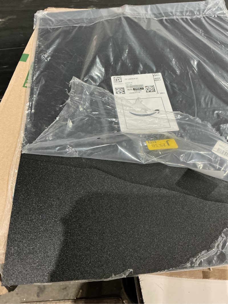 Condition photo showing Good Condition for abs plastic sheet 1/16 inch thick 18" x 24" (2-pack)?black rigid moldable panel with different surfaces (textured front & smooth back) for structural parts black a?2 pcs 18" x 24" ×1/16" thick