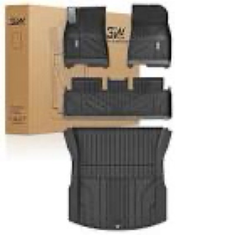 3w tesla model 3 floor mats 2026 2025 2024 with metal pedal, full set with seatback protector, highl