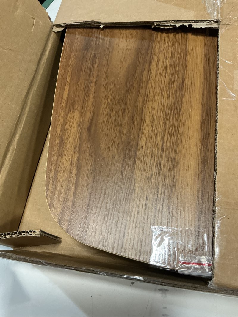 Condition photo showing Good Condition for folding coffee table rustic small coffee tables,foldable portable table for small spaces,rectangular mid century coffee table for living room, home, office,easy assembly 31.5"x15.7"x17.7" brown