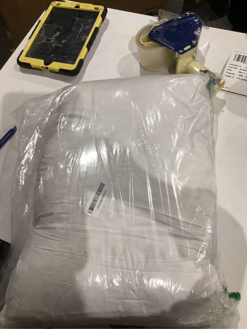 Condition photo showing Good Condition for 14"x24" pillow inserts soft feather pillow set of 2 indoor decorative sofa down pillows bed pillows couch pillow 14×24inches?pack of 2?