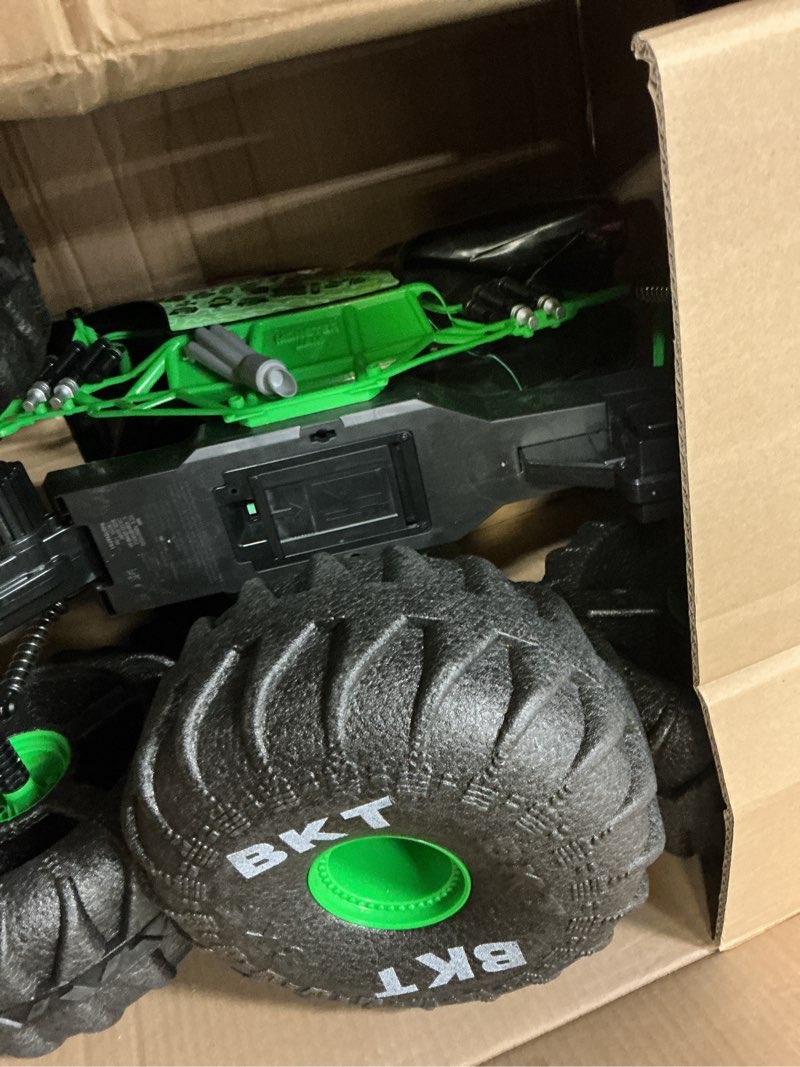 Condition photo showing Good Condition for Monster Jam, Official Mega Grave Digger All-Terrain Remote Control Monster Truck, Over 2 Ft. Tall, 1:6 Scale, Kids Toys for Boys and Girls Ages 4 and Up Mega Grave Digger (V2)