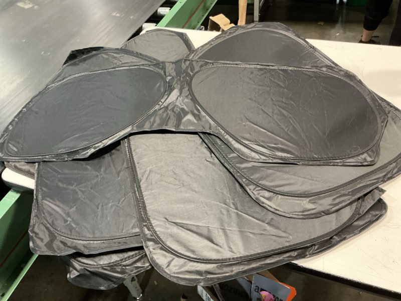 Condition photo showing Good Condition for car windshield folding sunshade cover sun shade visor curtain accessories compatible with geely monjaro manjaro xingyue l(full set-8pcs)