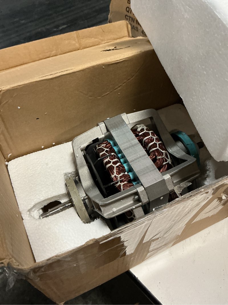 Condition photo showing Good Condition for wp279787 dryer motor assembly, compatible with whirl-pool ken-more 27" dryer, replaces 279787 661655 8528320 8538320 8538263 8539556 w10250900 ap3094233 ps334287